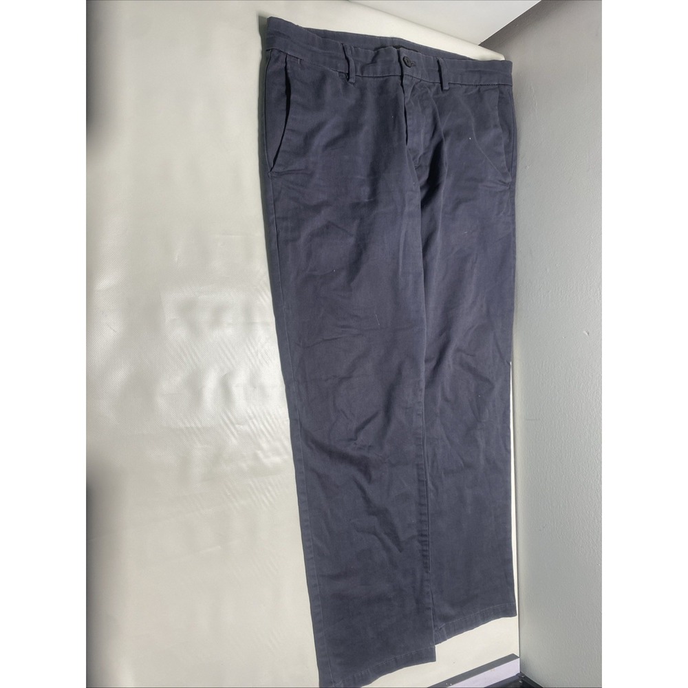 Banana Republic Aiden Chino Pants Men's 34x30 Blue Slim Fit Stretch